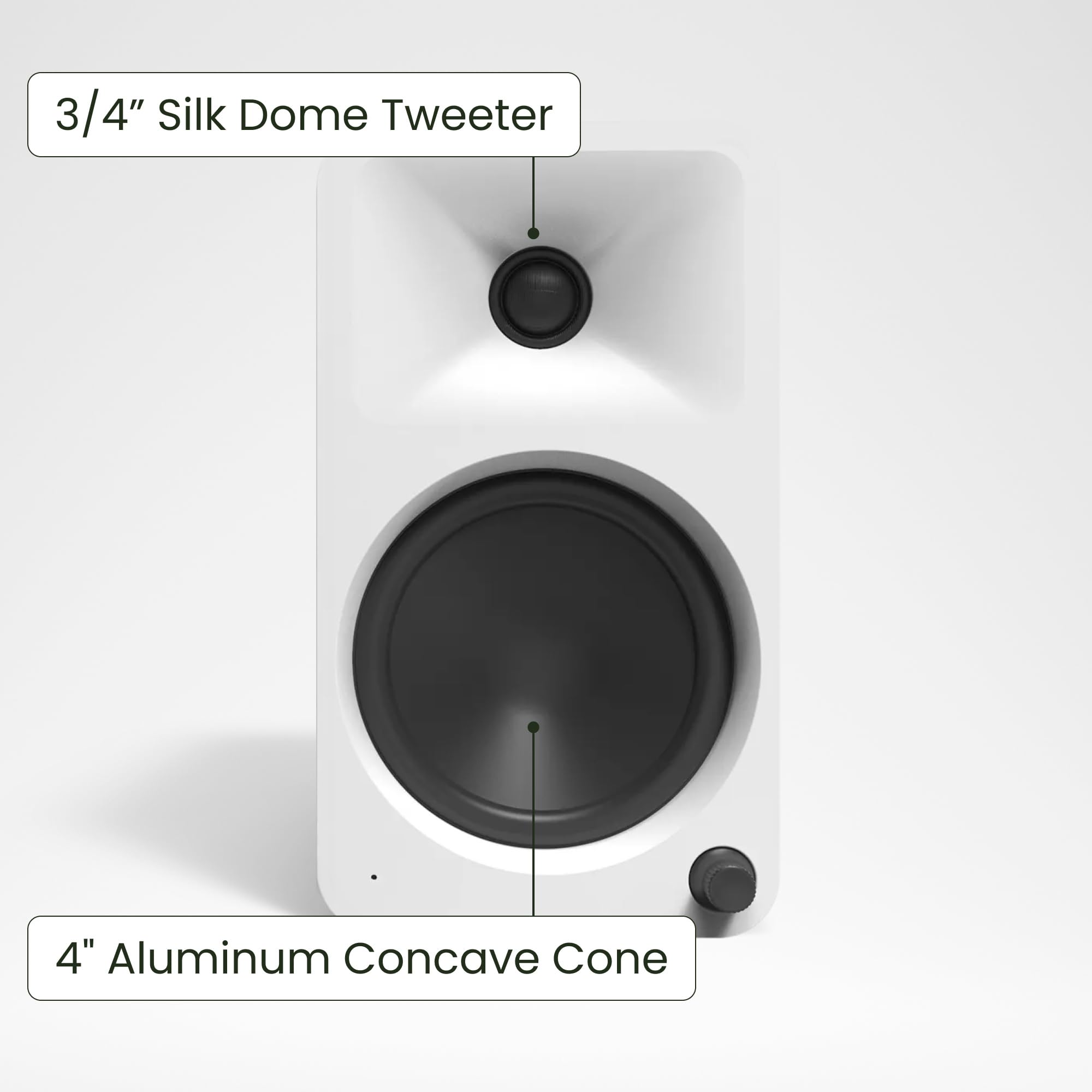 Amazon.com: Kanto ORA4 140W Powered Reference Speakers with